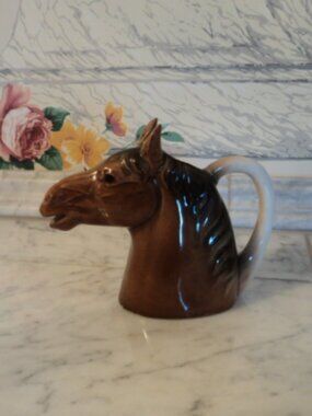 vintage horse creamer/pitcher~ Japan